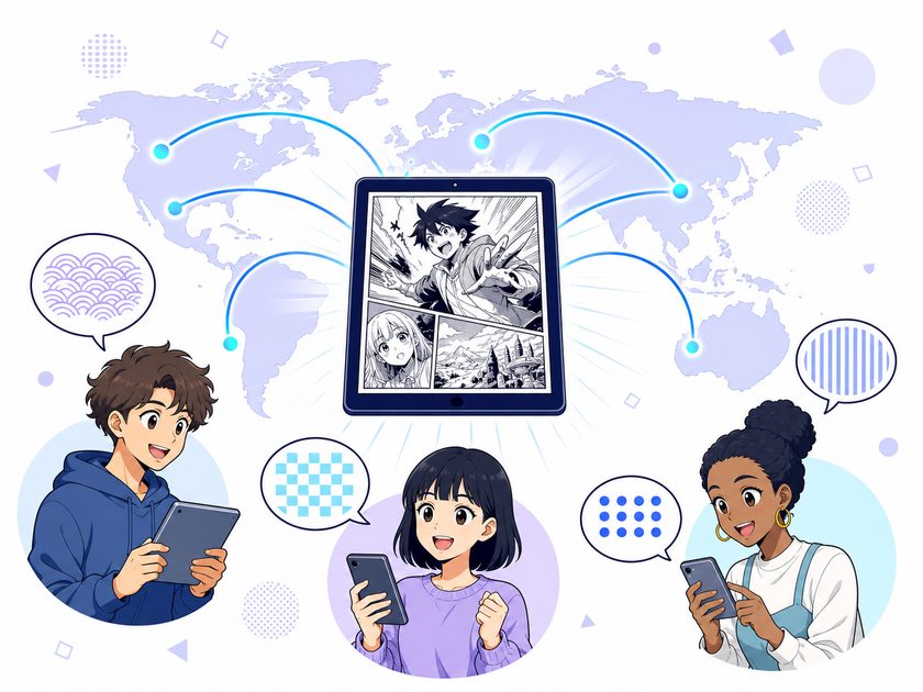 海外向けマンガ制作事例