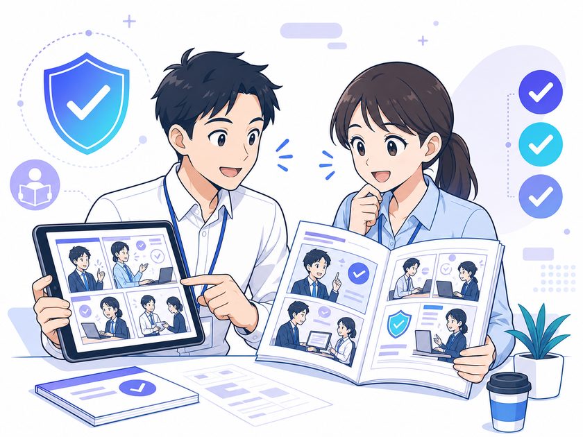 社員教育・研修マンガ制作事例