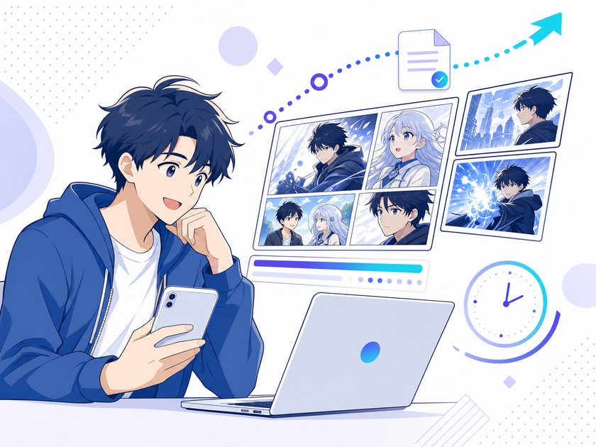 Webマンガ制作事例